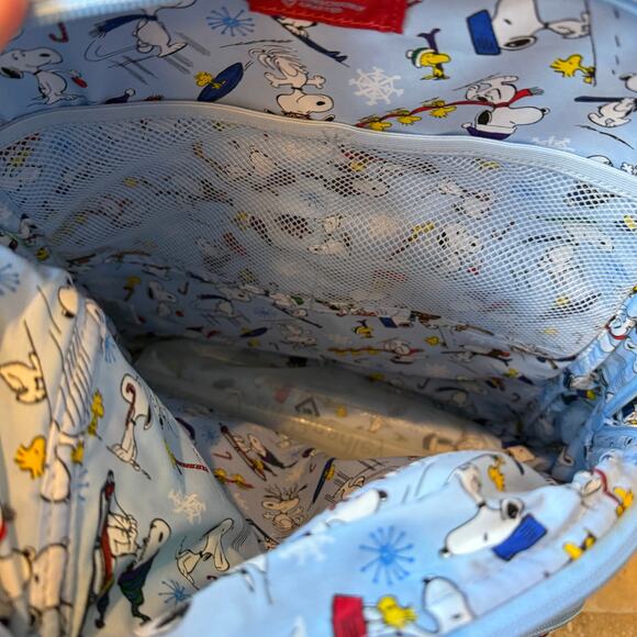 Vera Bradley Snoopy Backpack 🎄 Peanuts Holiday Quilted Bag New With Tags - Picture 2 of 8